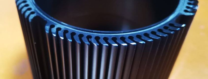 Black Anodized Aluminum Extrusion