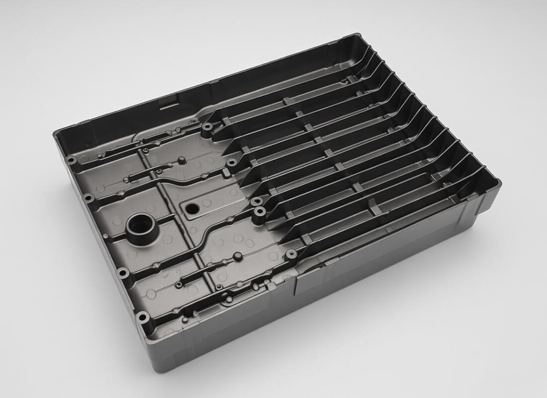 black powder caoted part