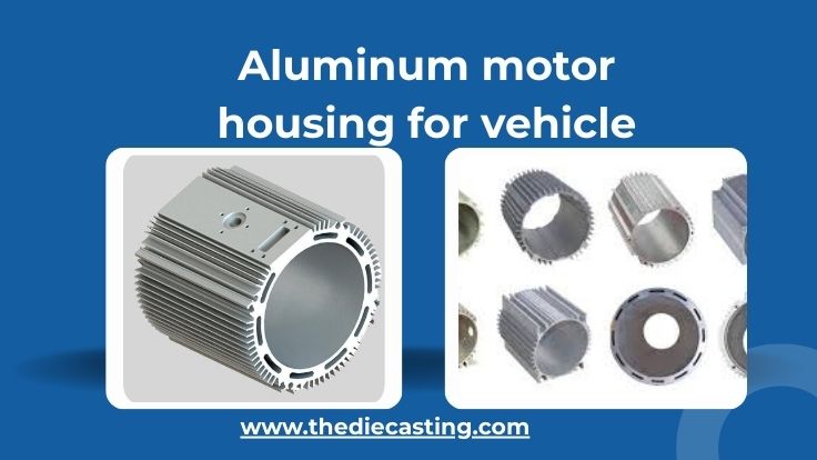 Alloggiamento motore in alluminio per veicolo