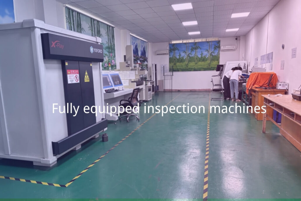 Full equiped inspection machines