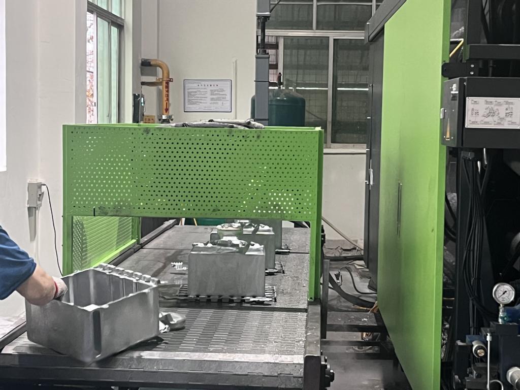 Die casting mold trial