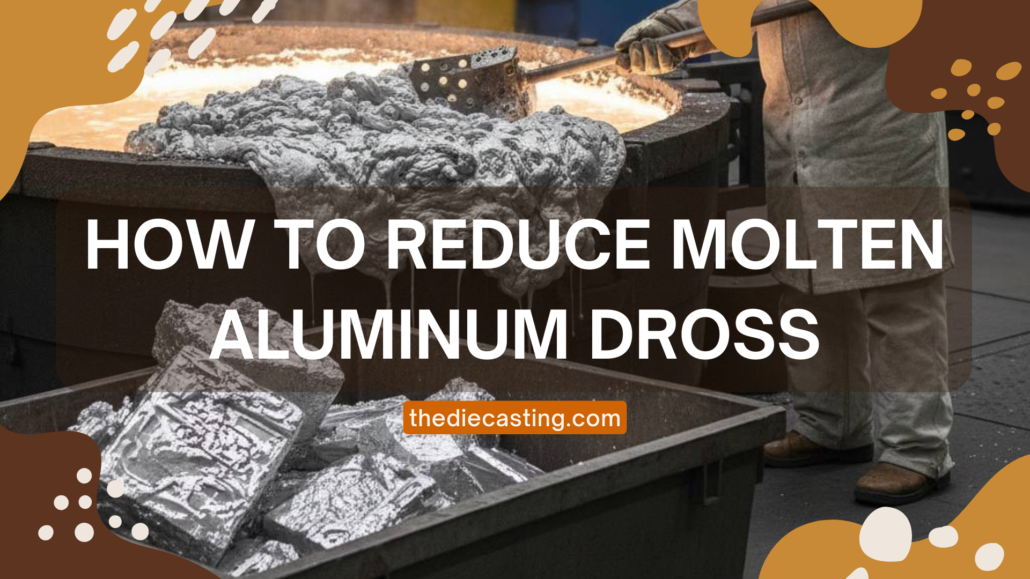 용융 알루미늄 드로스 감소
